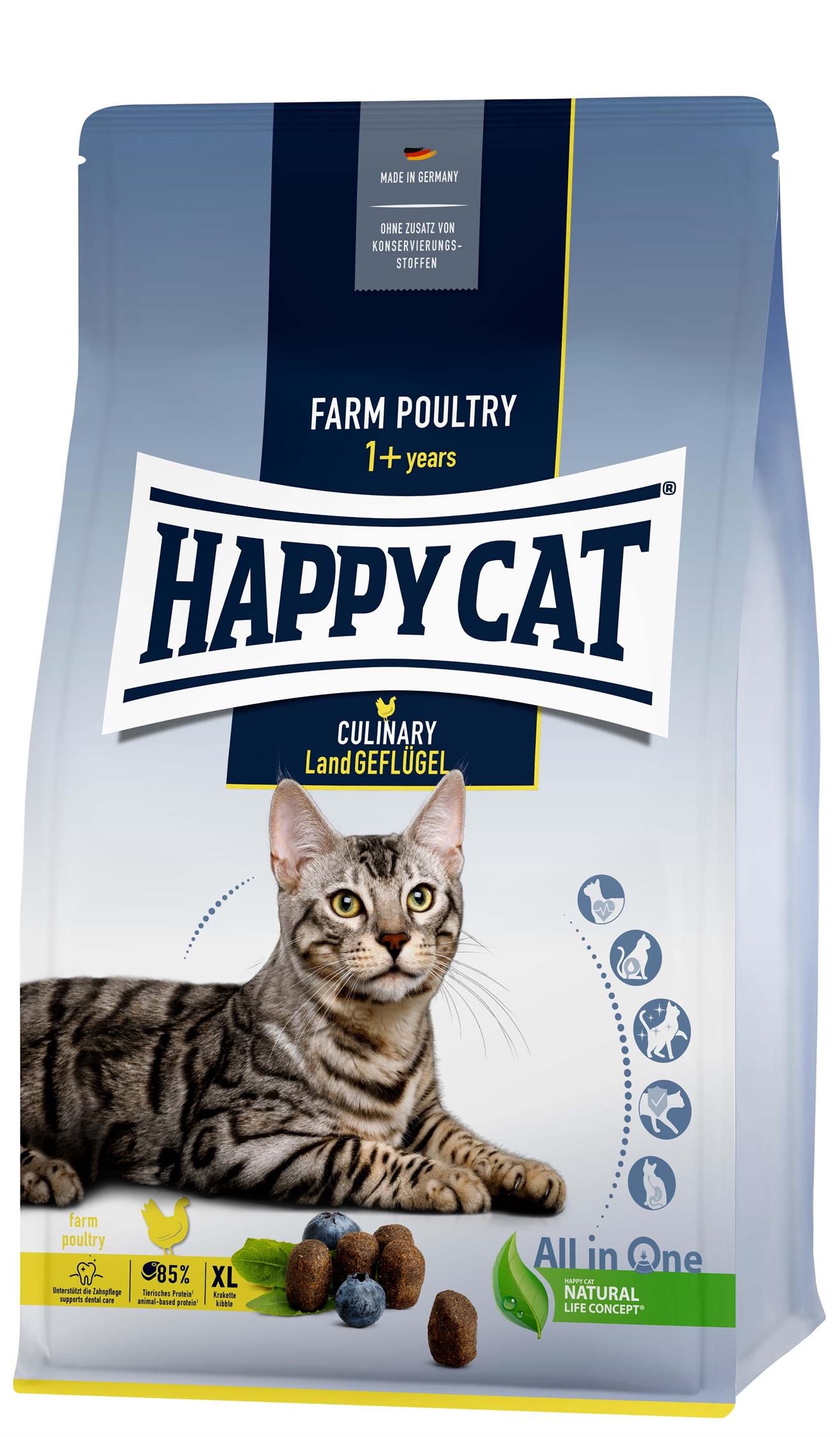 HappyCat Adult fågel, 4 kg