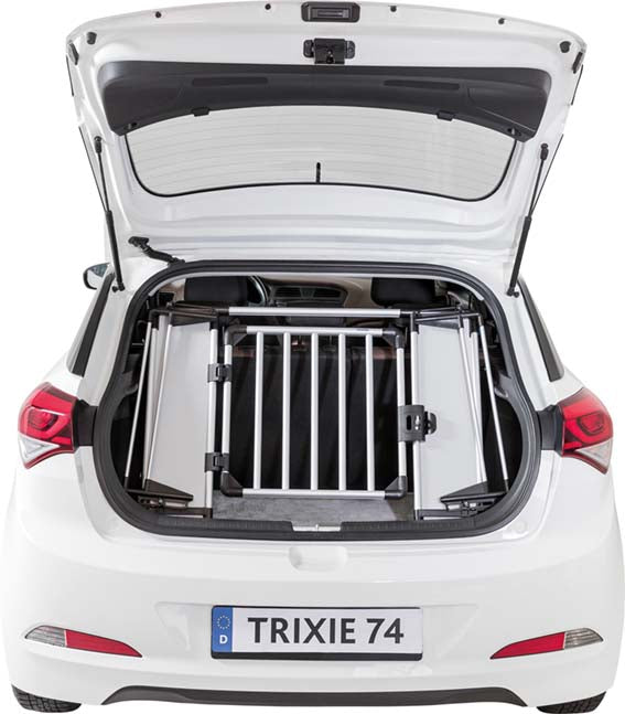 Trixie Bagagegrind till bil Universal, 94-114 × 69 cm, silver/svart