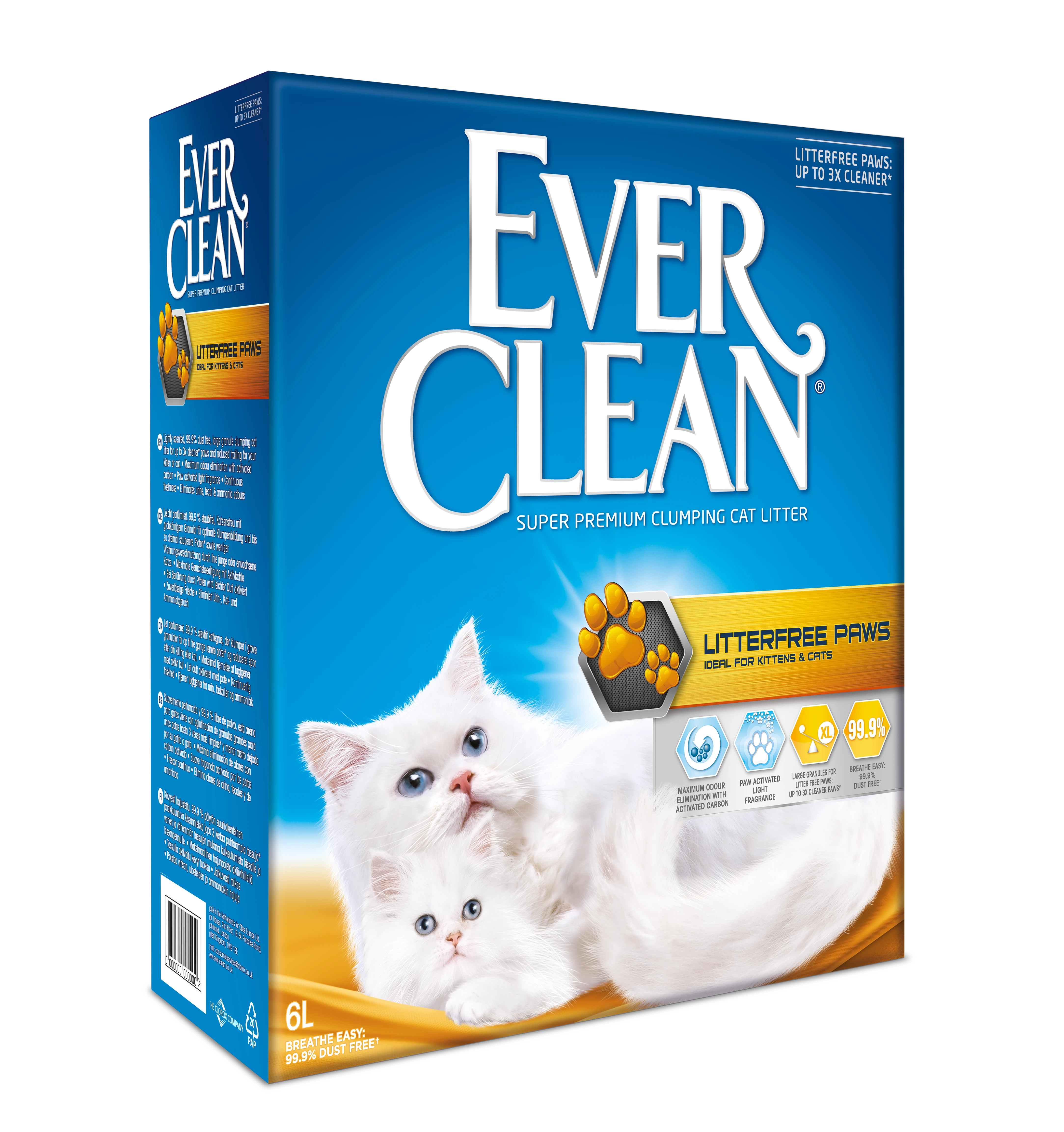 Ever Clean Litterfree Paws 6 L