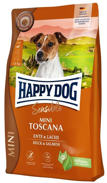 Happy Dog Sensible Mini Toscana Duck & Salmon 10 kg