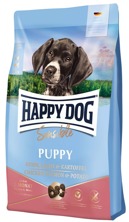 Happy Dog Sensible Puppy Salmon & Potato 10 kg