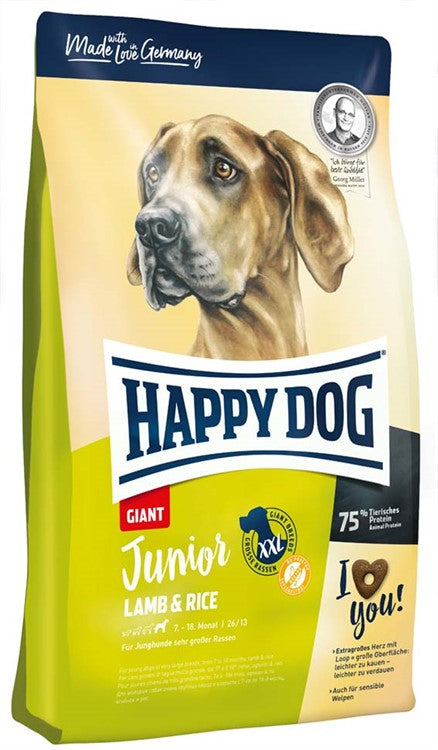 Happy Dog Junior Dog Giant Lamb & Rice 15 kg