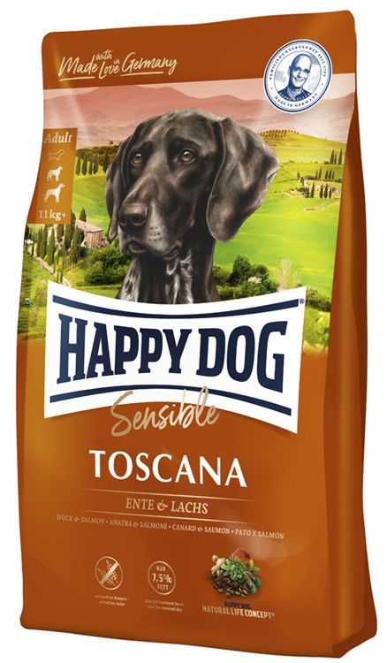 Happy Dog Sensible Toscana Duck & Salmon 11 kg