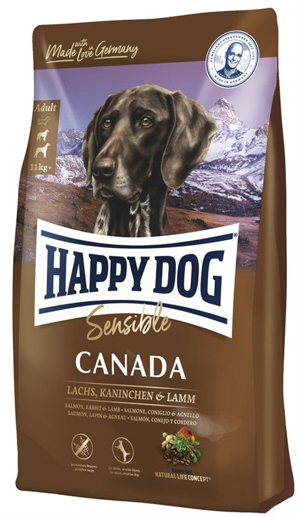 Happy Dog Sensible Canada Salmon Rabbit & Lamb 4 kg