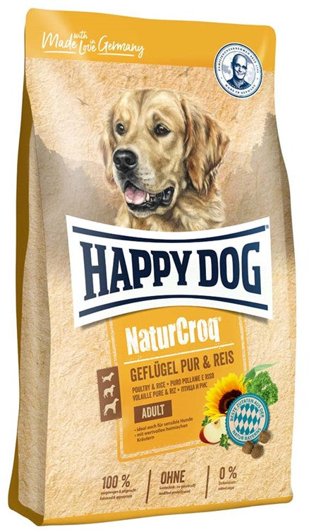 Happy Dog NaturCroq Fågel & Ris 11 kg