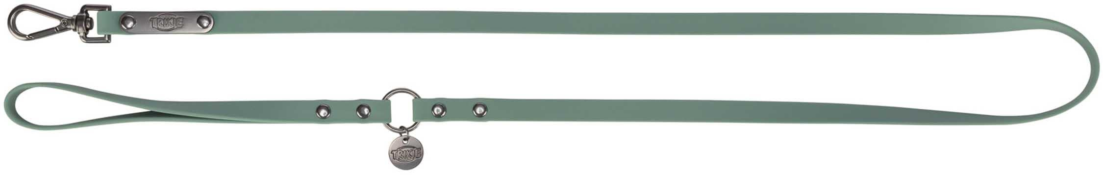 Trixie CityStyle koppel, PVC, S-M: 1.20 m/13 mm, sage