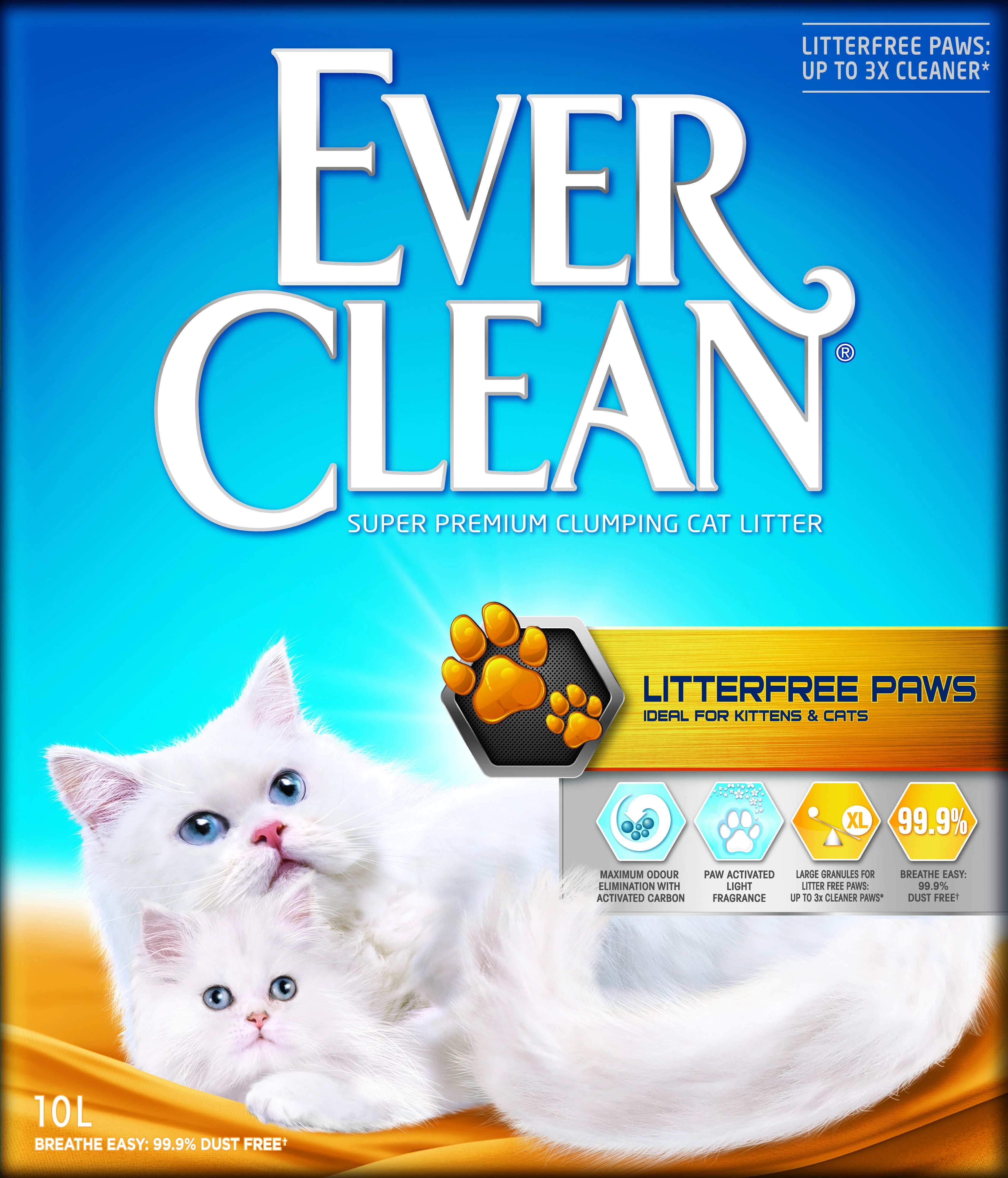 Ever Clean Litterfree Paws 10 L