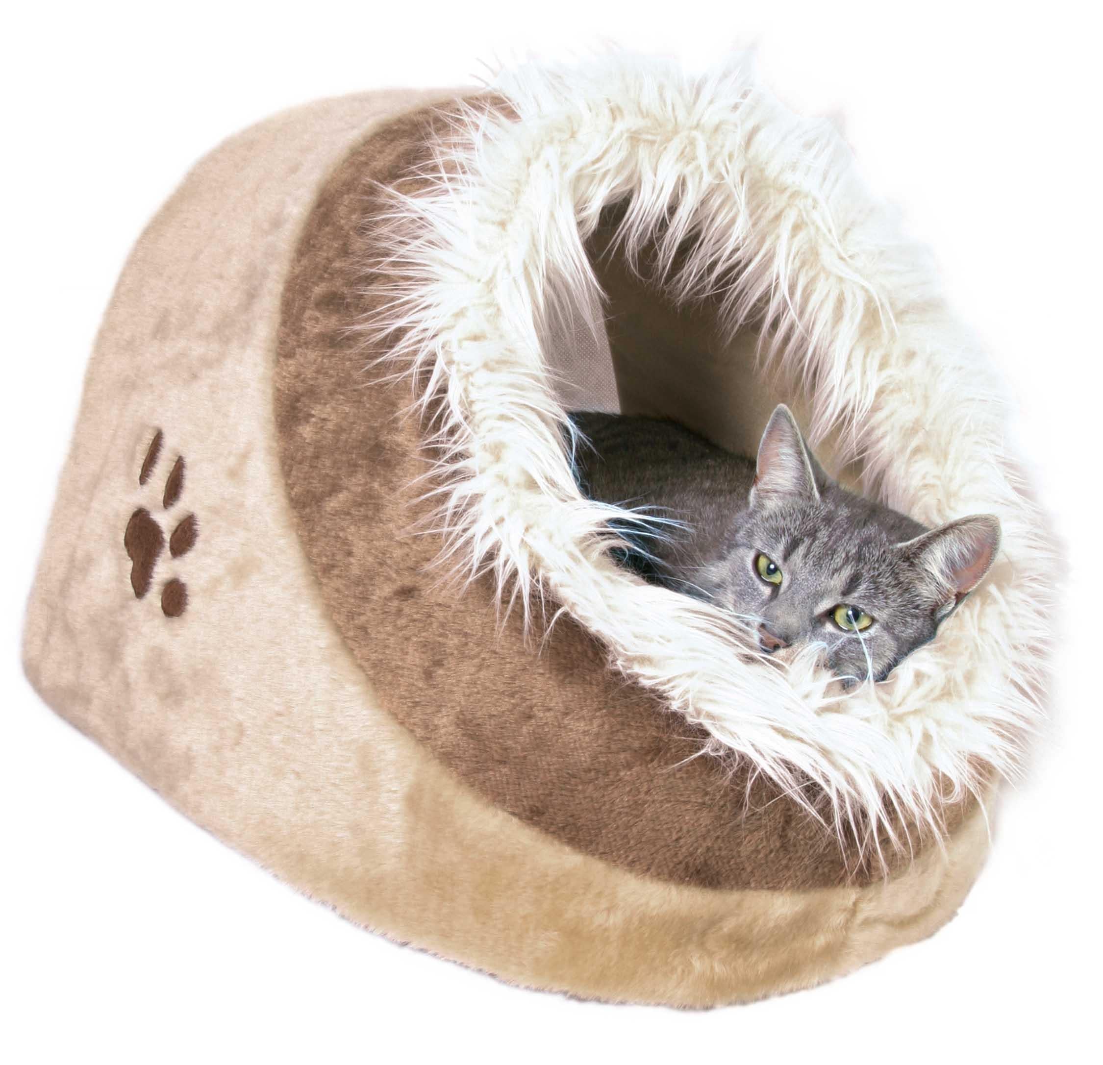 Trixie Minou igloo, 35 x h26 x 41 cm, brun/beige