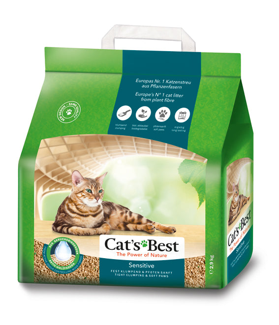 Trixie Cat's Best Sensitive 8 L/2,9 kg, klumpbildande