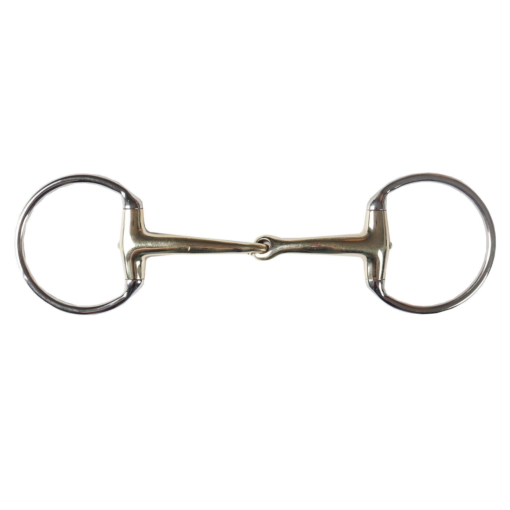 Horka Eggbutt Snaffle Enlänkade Remmar 14 mm