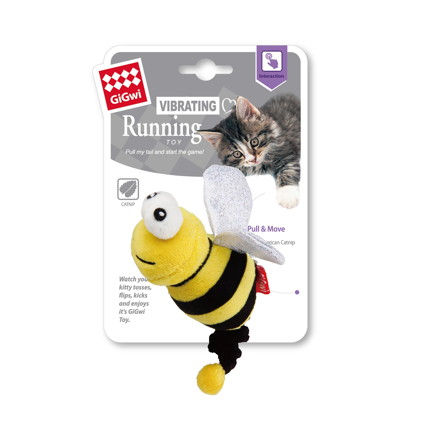 Kattleksak Running Bee