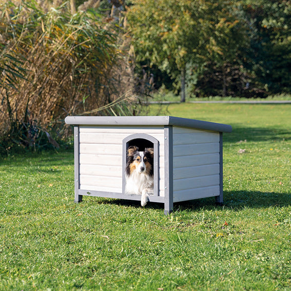 (BV)Hundkoja Classic, S-M: 85 × h58 × 60 cm, grå