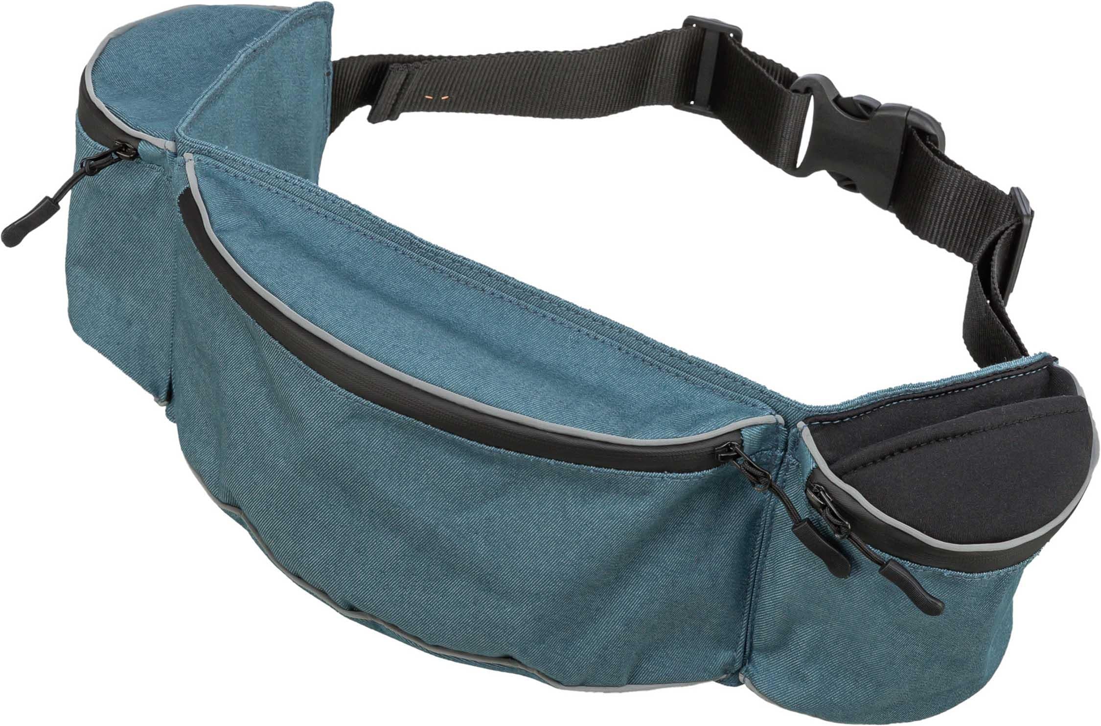 Trixie Midjeväska Baggy Belt, bälte: 62-125 cm, blå