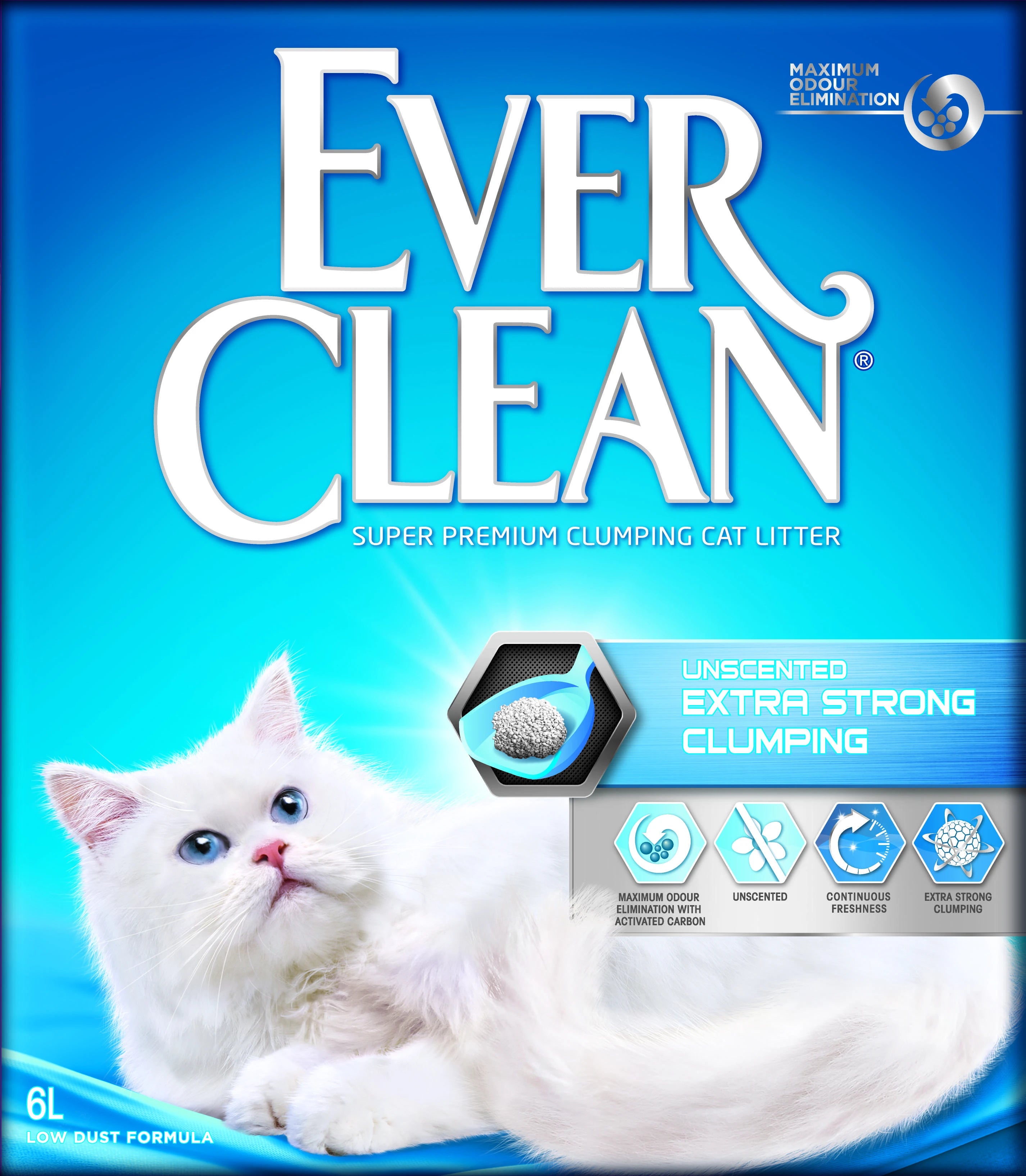 Ever Clean Extra Strong Unscented 6 L