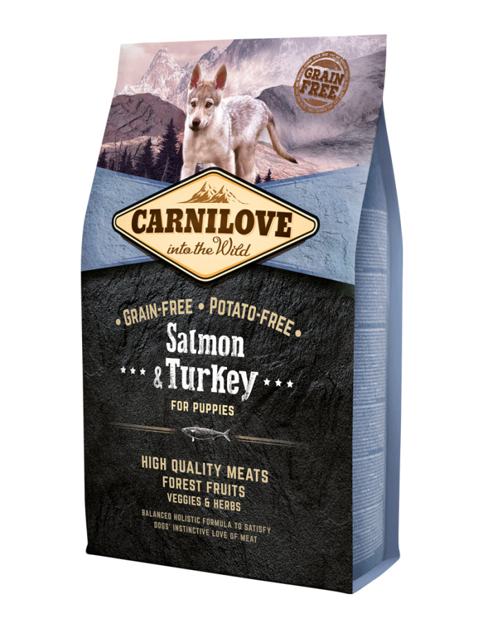 Carnilove Puppy Salmon & Turkey 4 kg