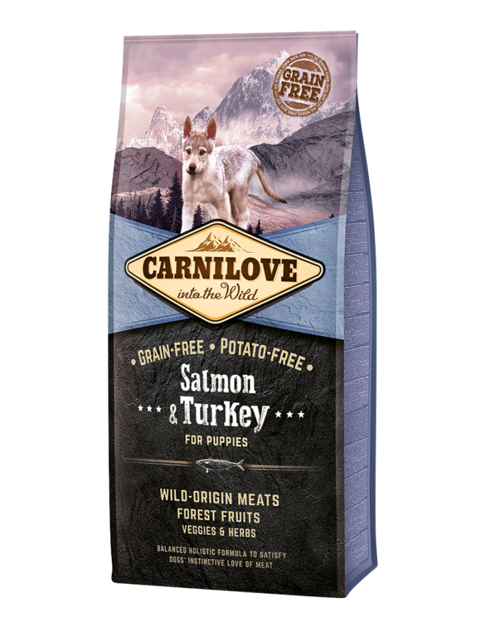 Carnilove Puppy Salmon & Turkey 12 kg