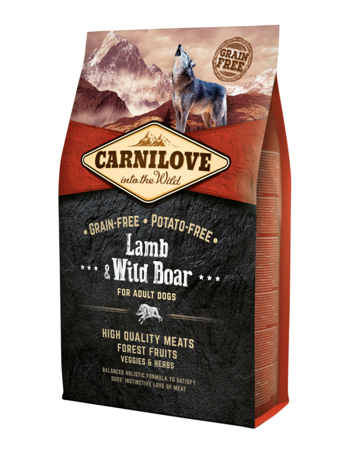 Carnilove Adult All Breed Lamb & Wild Boar 4 kg