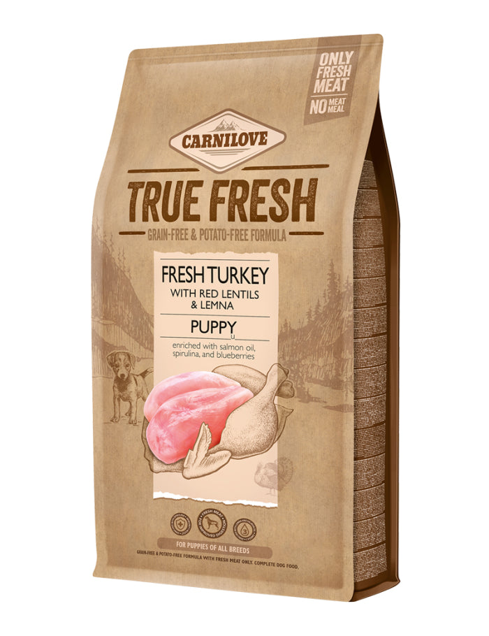 Carnilove Dog Puppy True Fresh Turkey 4 kg