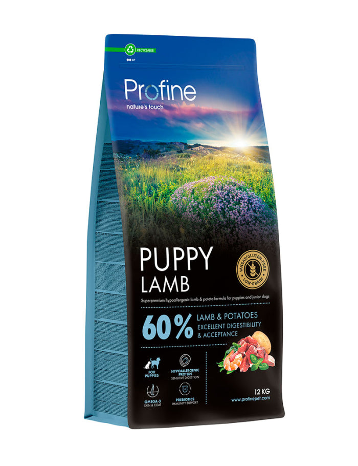 Profine Dog Dry Food Puppy Lamb & Potatoes 12 kg