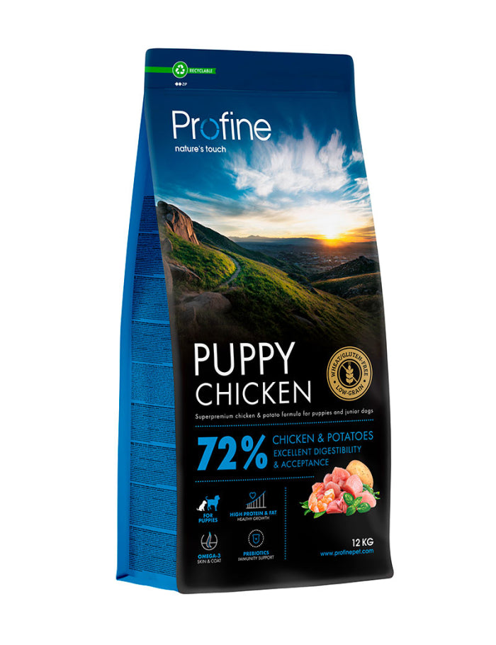 Profine Dog Dry Food Puppy Chicken & Potatoes 12 kg