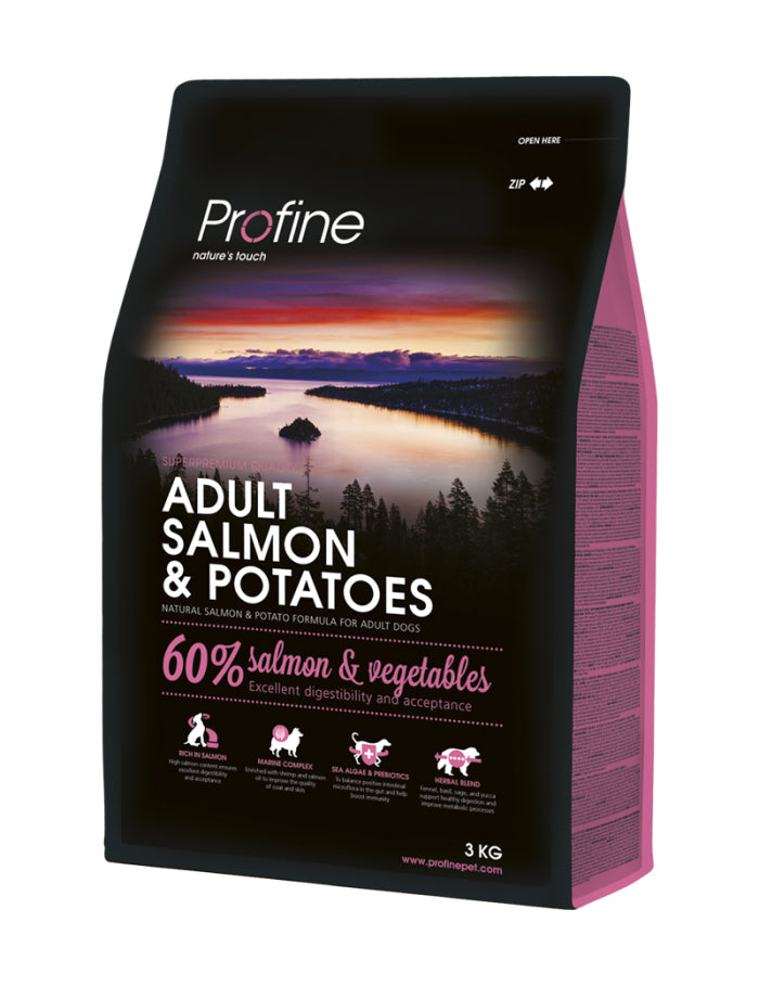 Profine Dog Dry Food Adult Salmon & Potatoes 3 kg