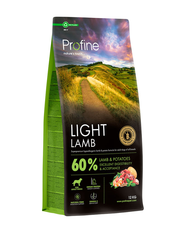 Profine Dog Dry Food Light Lamb & Potatoes 12 kg