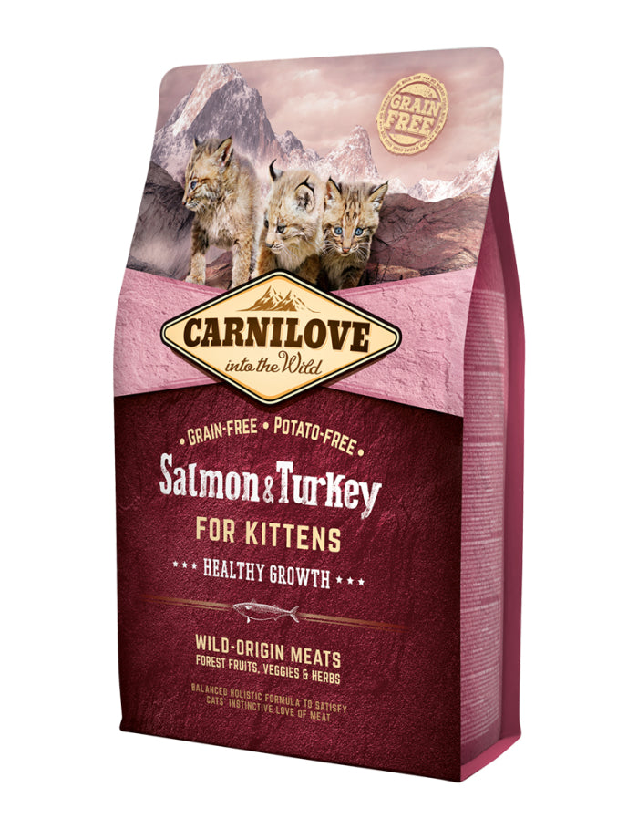 Carnilove Cat Salmon & Turkey Kittens 6 kg