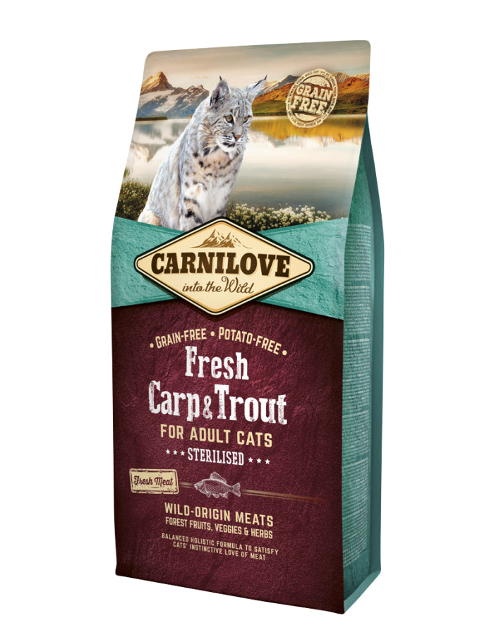 Carnilove Cat Fresh Carp & Trout - for Sterilised 6 kg