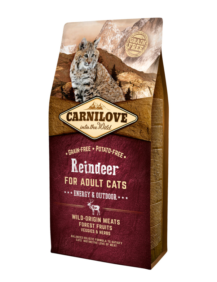 Carnilove Cat Reindeer Energy & Outdoor 6 kg