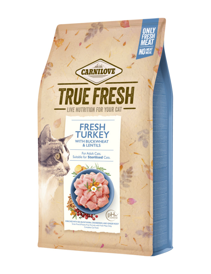 Carnilove True Fresh Cat Turkey 4,8 kg