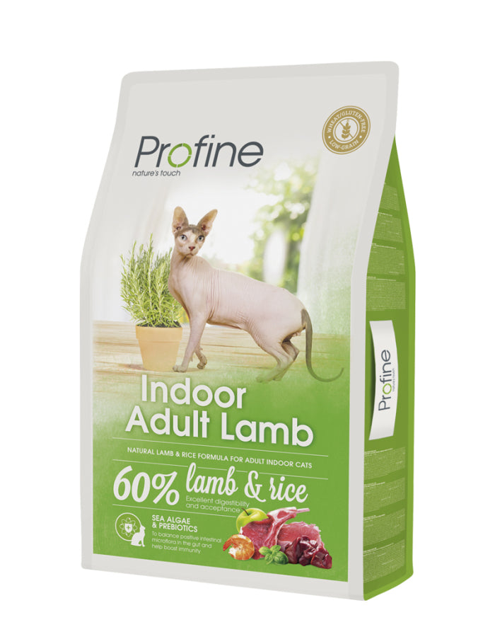 Profine Cat Dry Food Indoor Adult Lamb & Rice 10 kg