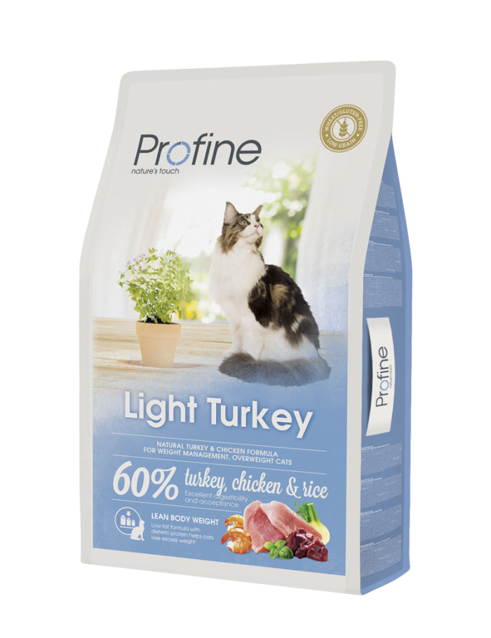 Profine Cat Dry Food Light Turkey & Chicken 10 kg