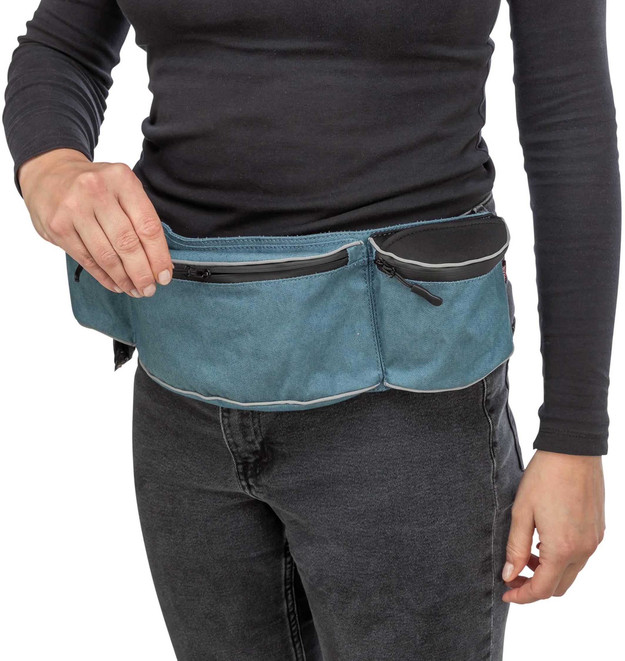 Trixie Midjeväska Baggy Belt, bälte: 62-125 cm, blå