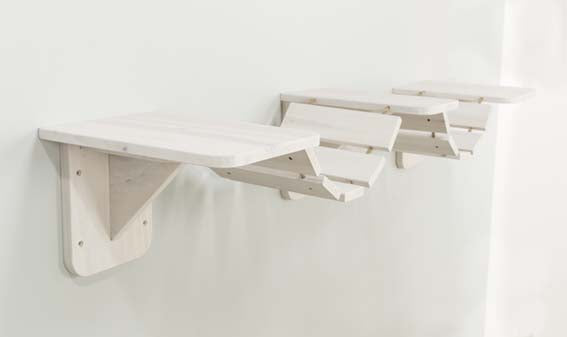 Trixie Klättervägg väggmonterad, 150×30 cm, vit