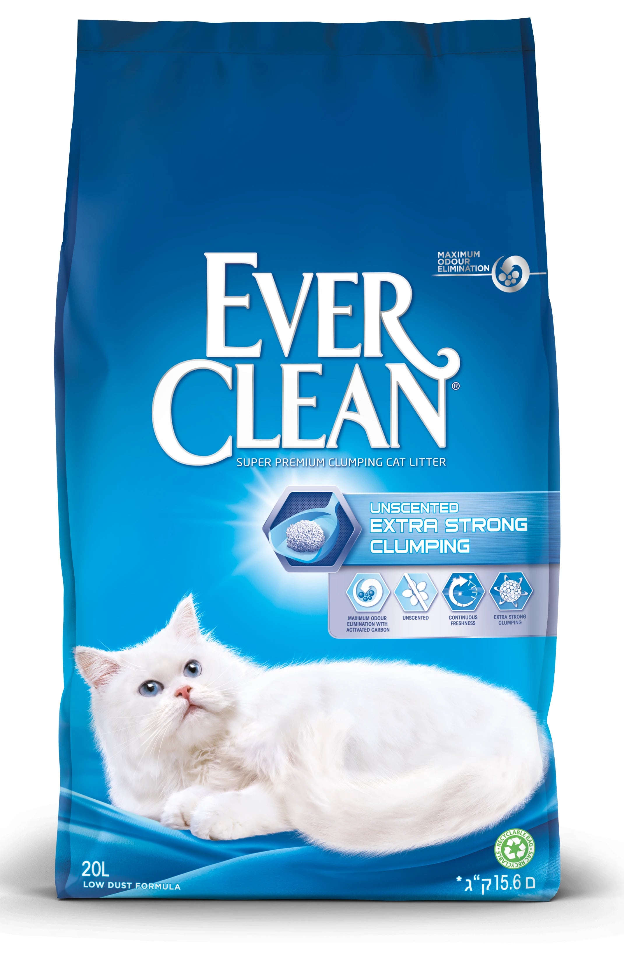 Ever Clean Extra Strong Unscented 20 L