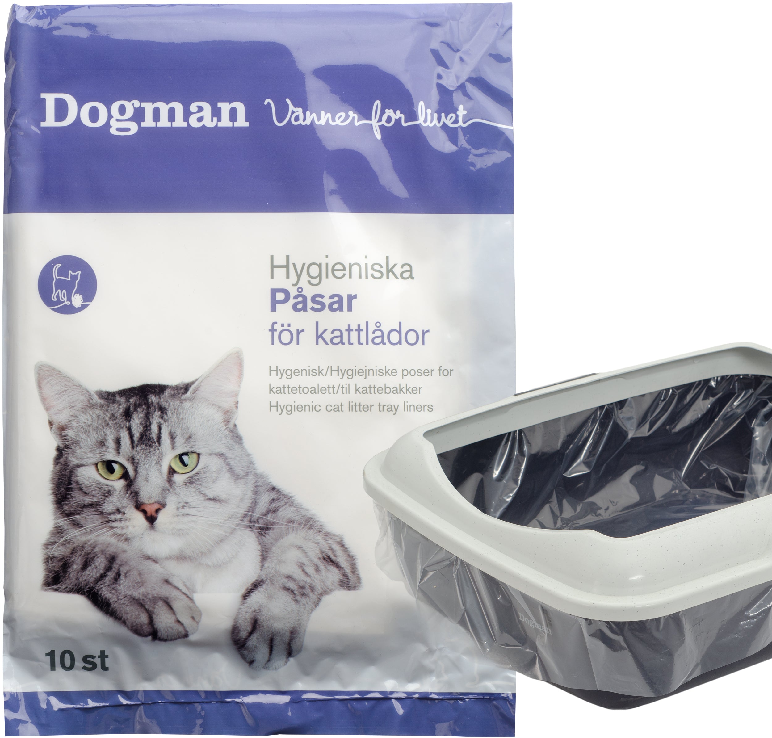 Dogman Påsar Till Kattlåda