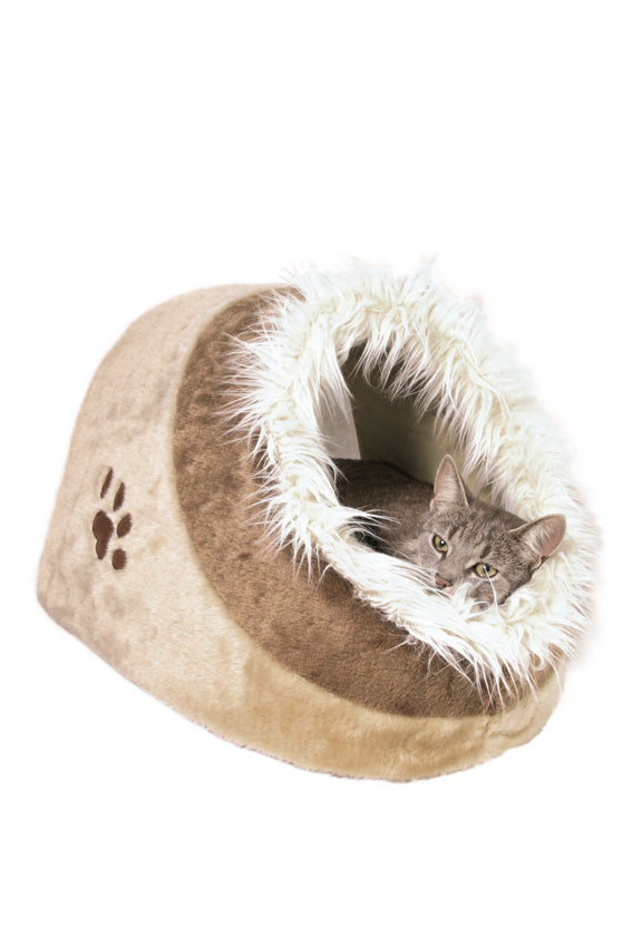 Trixie Minou igloo, 41 x h30 x 50 cm, brun/beige