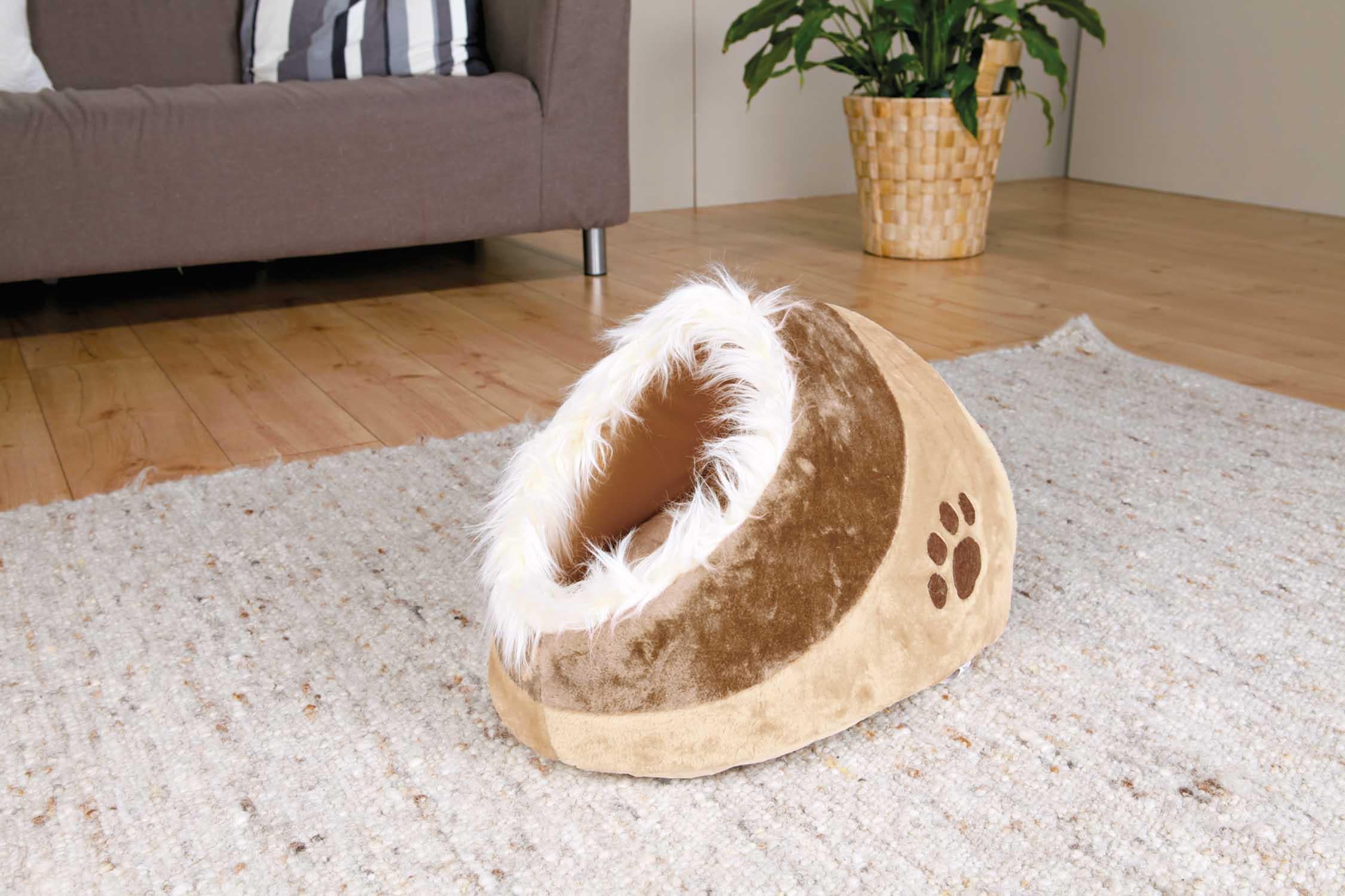 Trixie Minou igloo, 41 x h30 x 50 cm, brun/beige