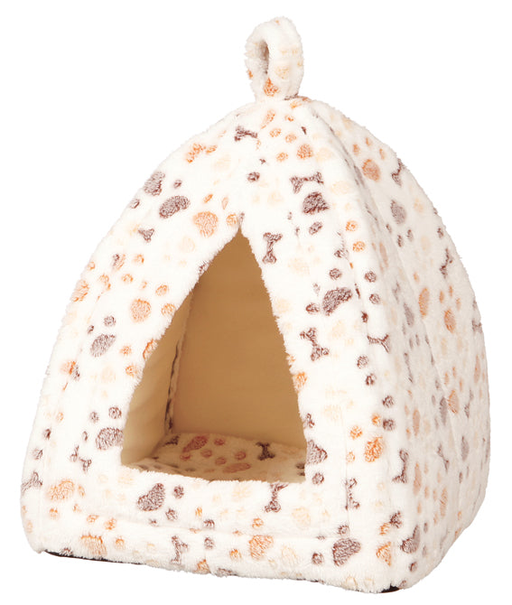 Trixie Lingo igloo, 32 x h42 x 32 cm, vit/beige