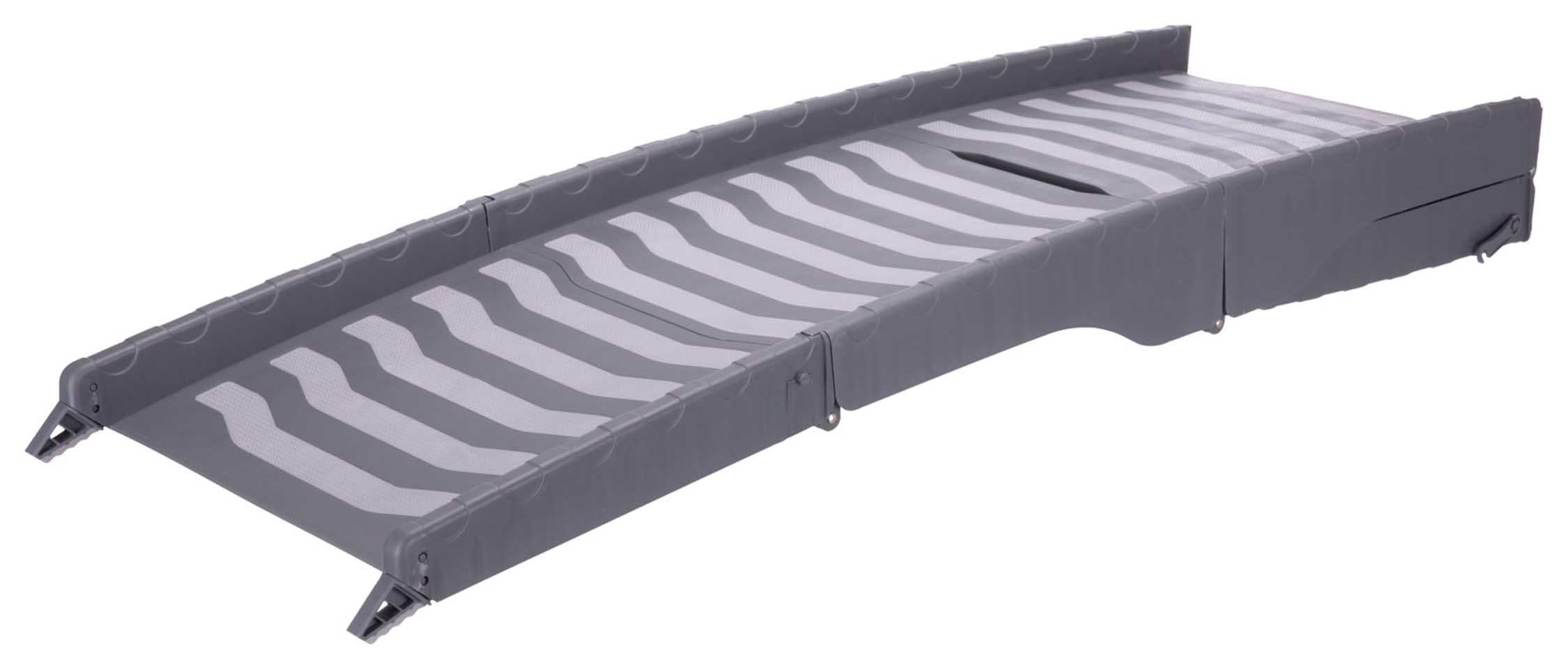 Trixie Ramp Petwalk, hopfällbar, 39 ×150 cm, plast, grå, upp till 25 kg