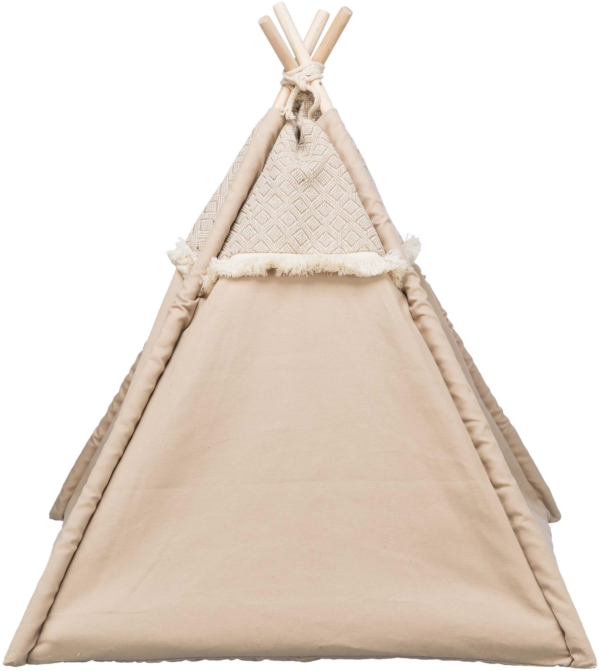 Trixie Boho tipi tält, , beige