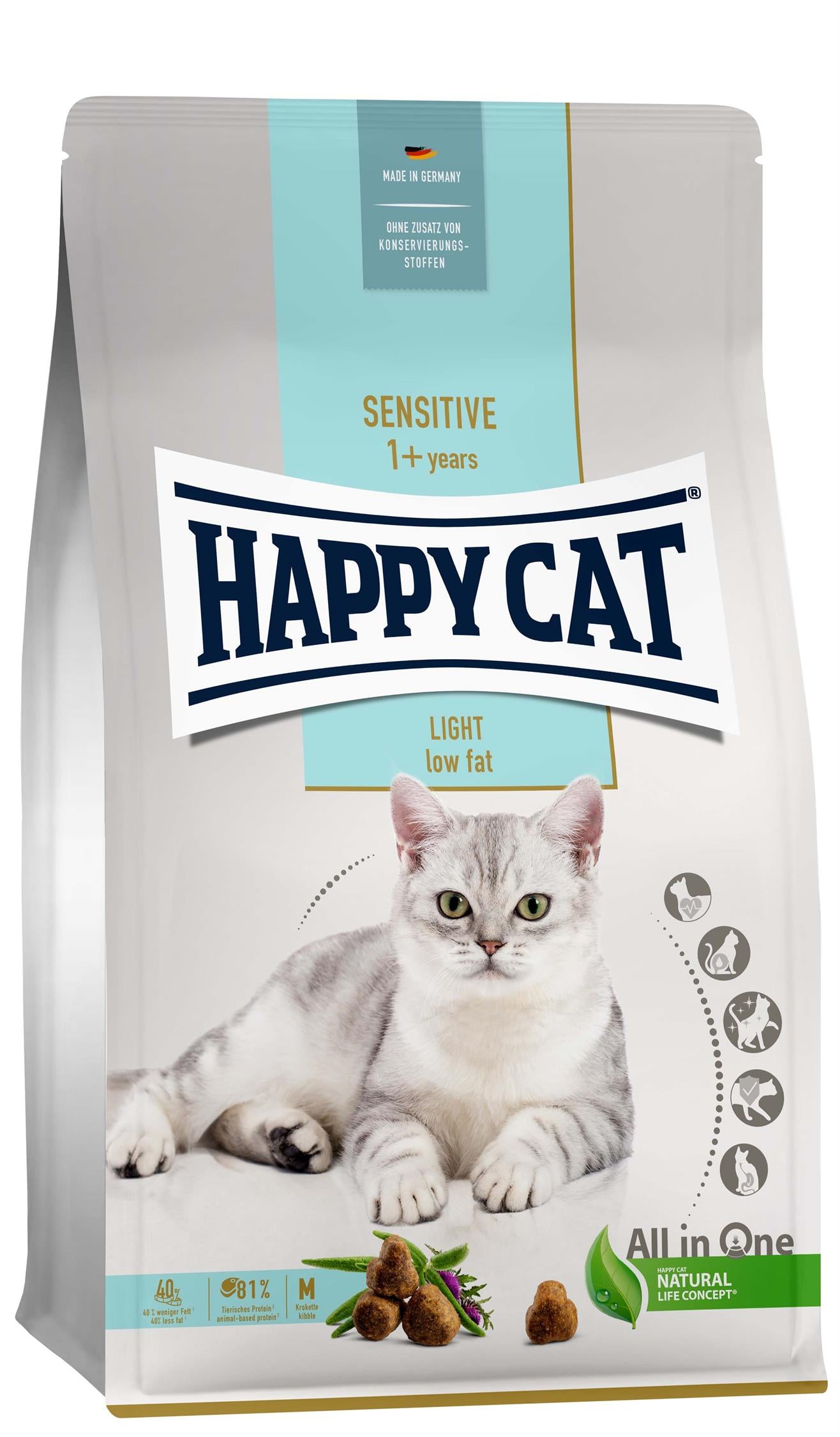 HappyCat Sens. Adult light, 4 kg