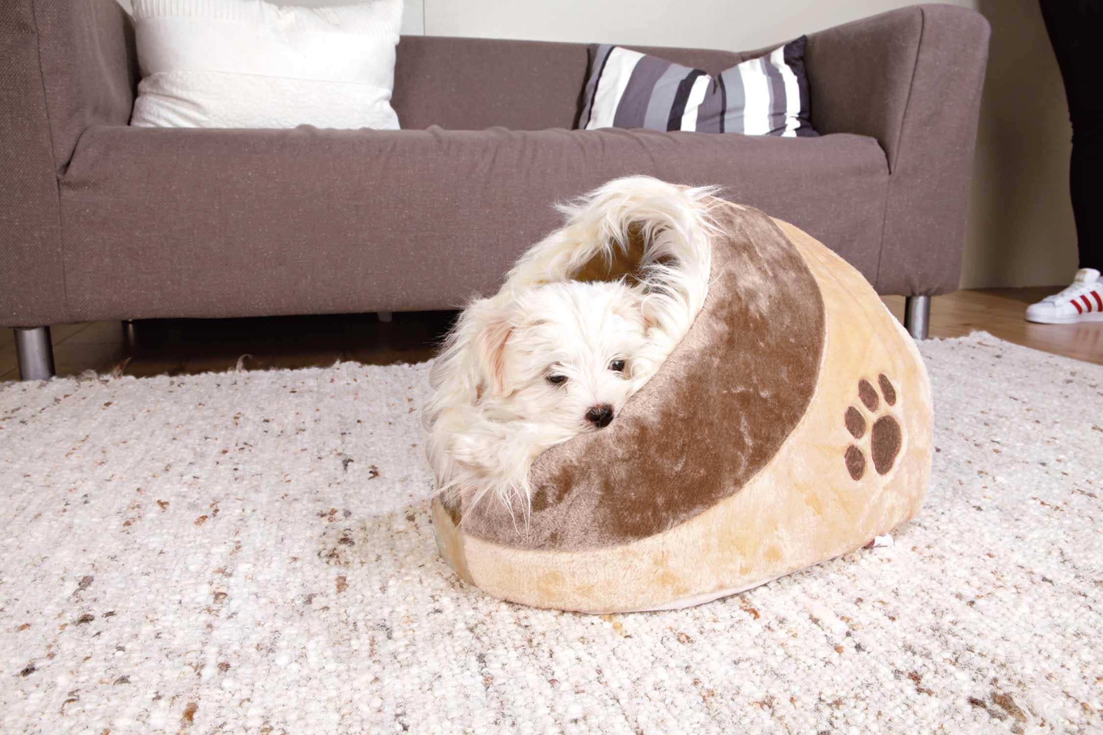 Trixie Minou igloo, 41 x h30 x 50 cm, brun/beige