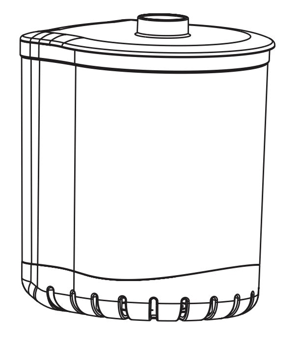 Aquael Filterbehållare Turbo/Cirk