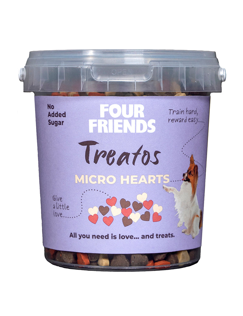 FourFriends Treatos Micro Hearts 500g x8