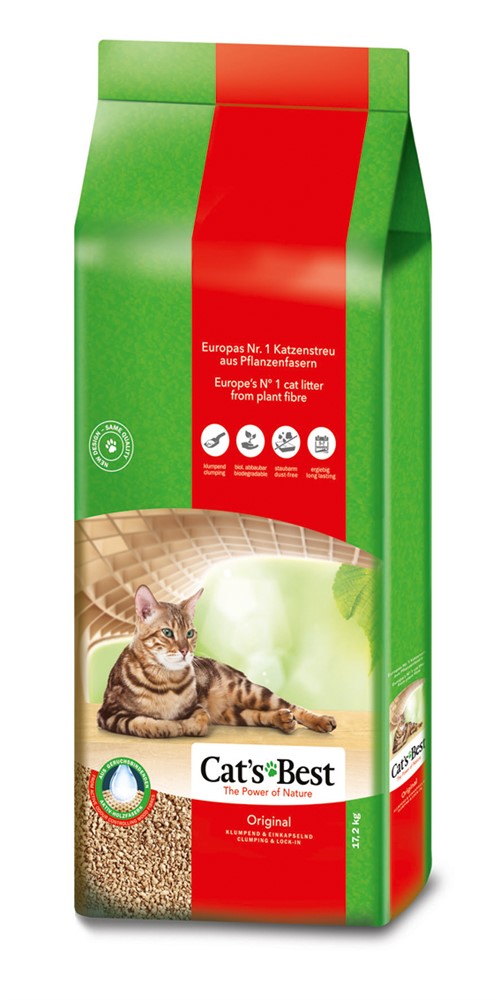 Trixie Cat's Best Original 40 L/17,2 kg, klumpbildande