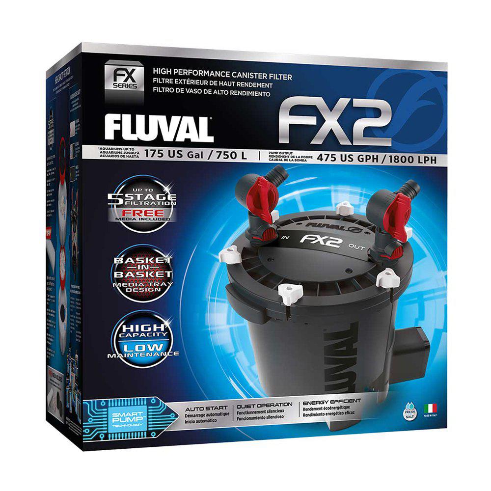 Ytterfilter Fluval Fx2 1800L/H 27W För Akv. < 750L