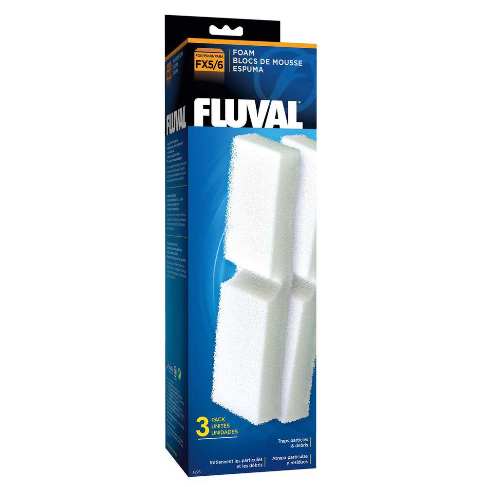 Filtermatta 3St Fluval Fx4/Fx5/Fx6 A228