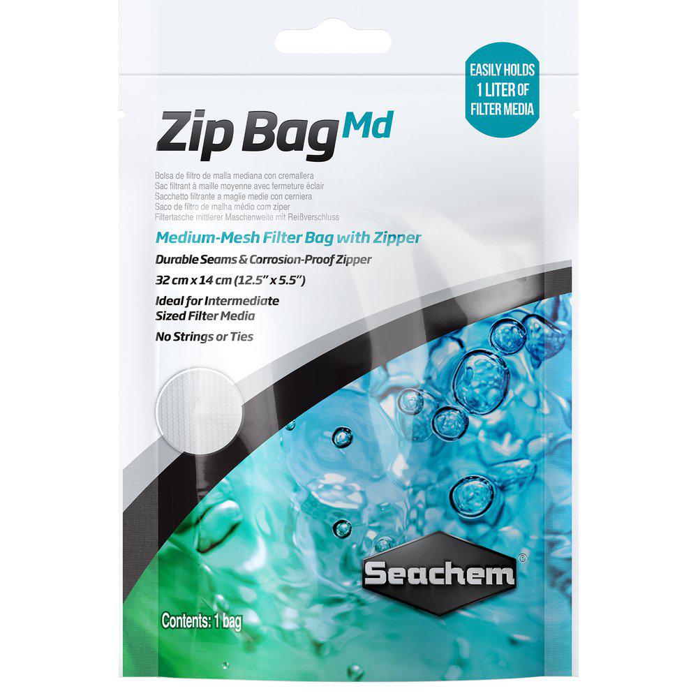 Seachem Zip Bag Medium Mesh 32X14Cm