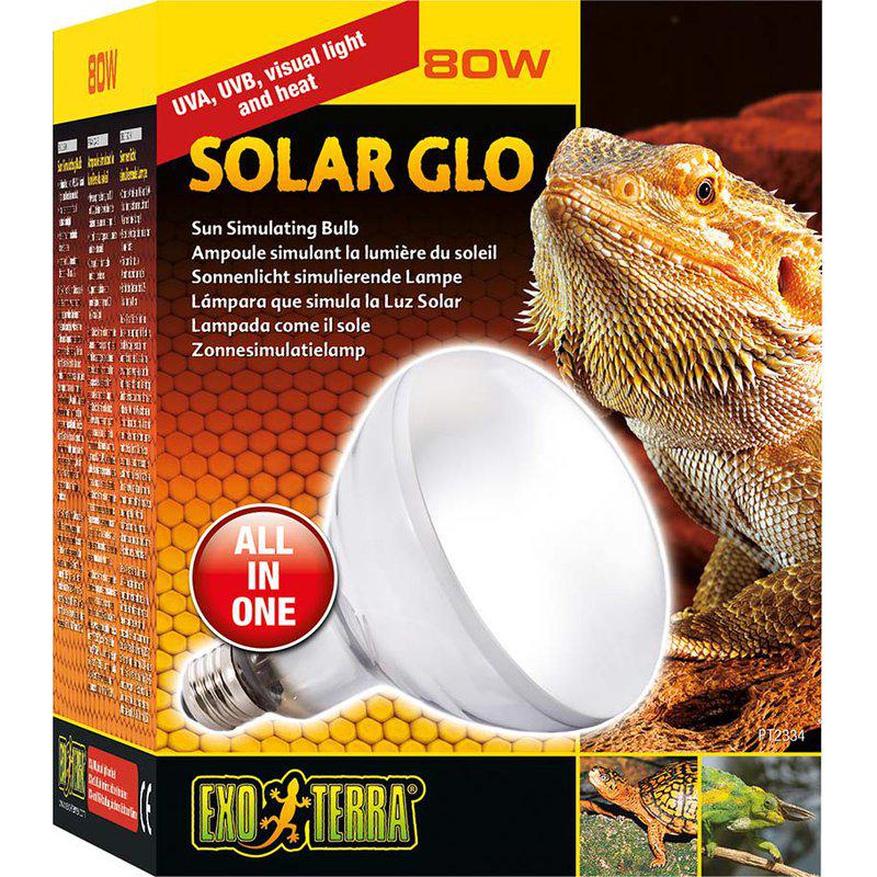 Exoterra Solar Glo UVA/UVB Värme & Solljus E27